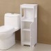 Bathroom Cabinet Toilet Storage Shelf Stand  up Shelf Tissue Shower Gel Shampoo Storage Rack Home Office Furniture