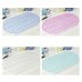 7 PCS Waterdrop Bathroom Mat with Suction Cup Massage Foot Mat Bathtub Anti  slip Mat  Transparent Green