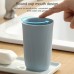 8 PCS Mouthwash Toothbrush Cup Household Couple Wash Cup  Capacity  About 360ml  Silk Mouse Grey