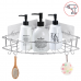 Stainless Steel Bathroom Kitchen Shower Shelf Storage Rack