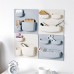 Home Storage Wall Suction Cup Sticking Type Hole Free Plastic Storage Rack Cosmetic Toiletries Storage Bathroom Supplies